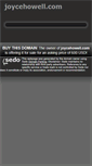 Mobile Screenshot of joycehowell.com